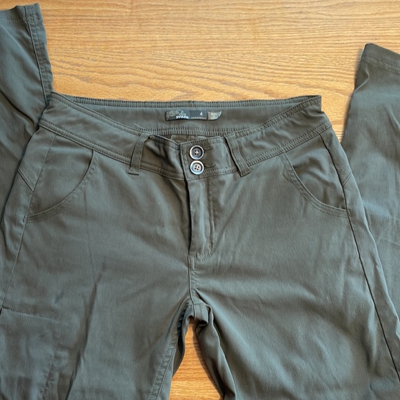 Prana hiking pants green size 4 - Picture 2 of 2